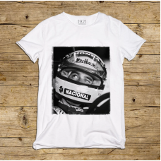 Tričko Ayrton Senna Helmet